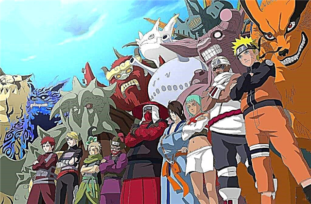 Bijuu (bêtes à queue) de l'univers d'anime Naruto: liste