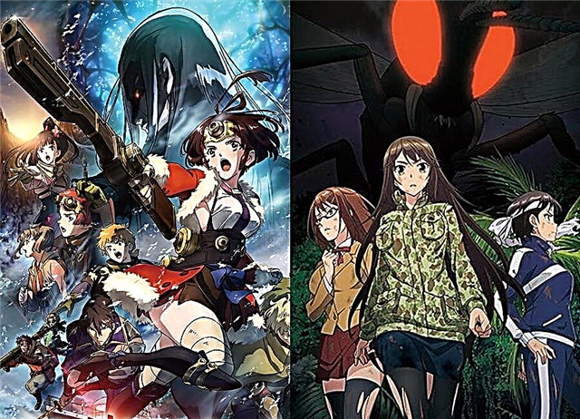 Ho tšosa ha Anime 2019-2020: holimo