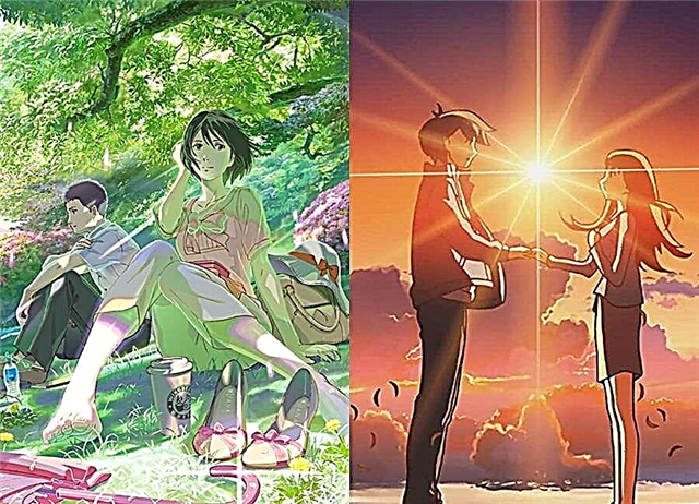 Makoto Shinkai - makanema a anime: mndandanda wazabwino kwambiri